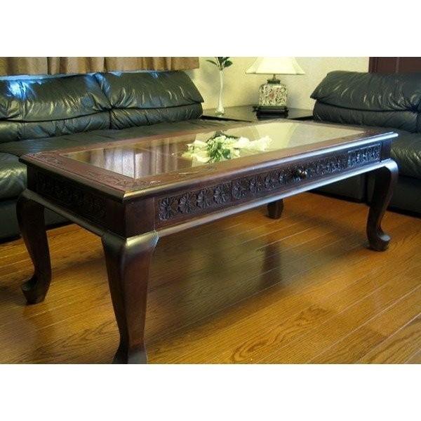 コレクションテーブル センターテーブル ガラステーブル 送料無料