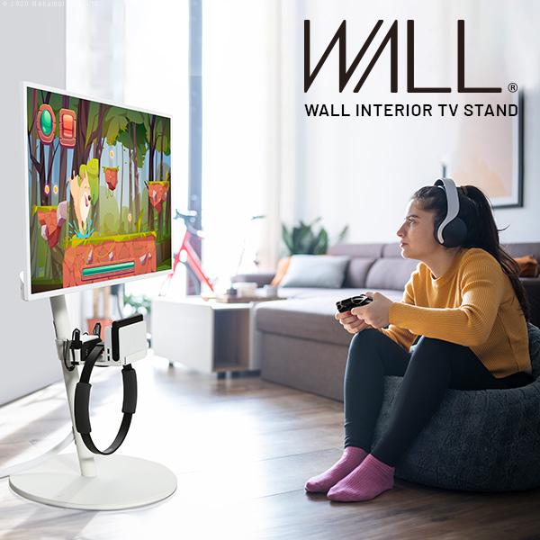 WALL テレビスタンド A2 ロータイプ キャスター付き24型〜55型本体