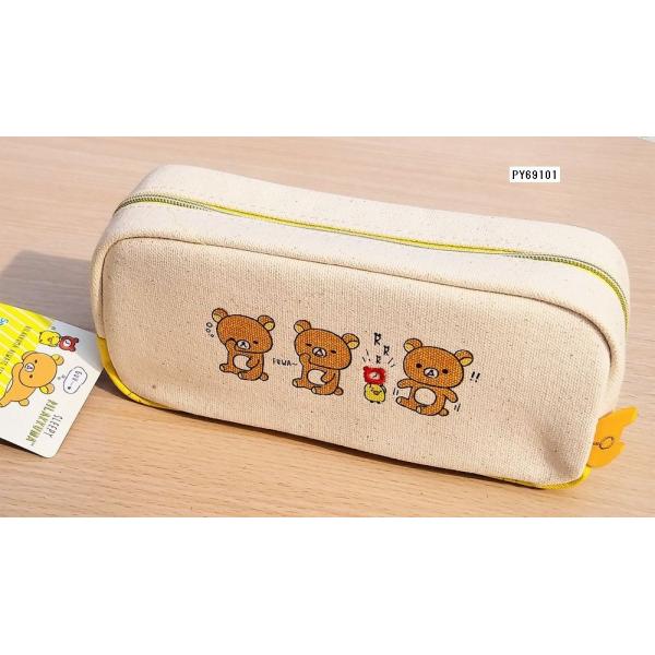 San-X（サンエックス） リラックマ 帆布製 ペンポーチ ☆SLEEPY