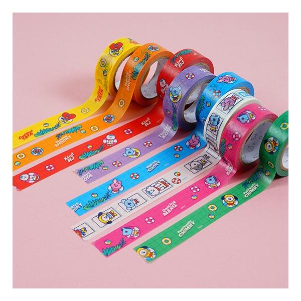 BT21 マスキング テープ II [韓国文具][文房具][かわいい][防弾少年団