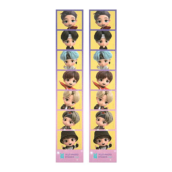 BTS Tiny Tan Throwback Edition 7体セットシール付 BTS Tiny Tan