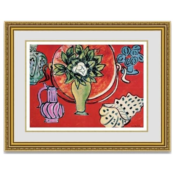 複製販売 アンリ・マティス マグノリアのある静物 額縁付き : 絵画販売