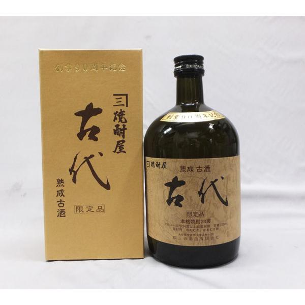 兼八 焼酎屋 古代 熟成古酒 麦焼酎34度 720ml（箱入） : 上方市場