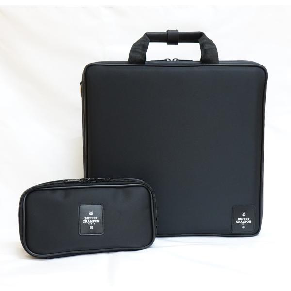 B♭／Aクラリネット用 軽量コンパクトダブルケース ビュッフェ