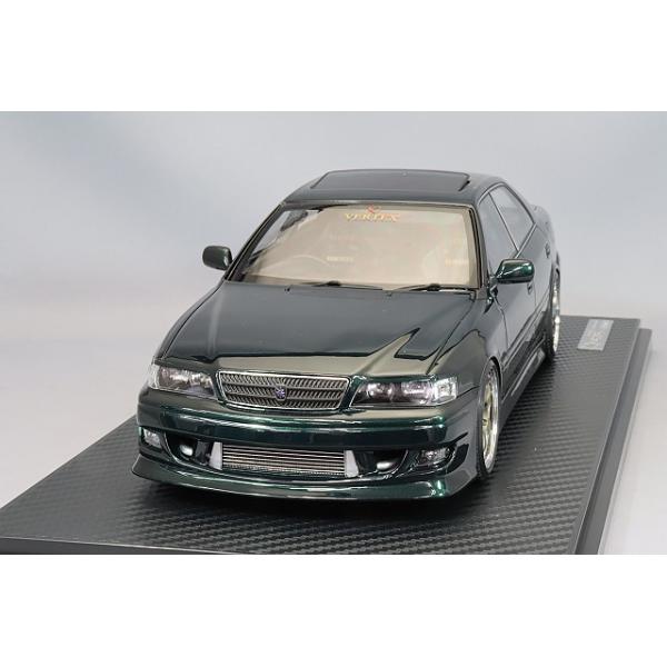 イグニッションモデル 1/18 VERTEX JZX100 チェイサー グリーン