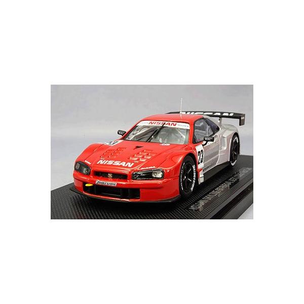ミニカー/完成品 エブロP4 1/43 日産 スカイライン GT-R R34 JGTC 2003