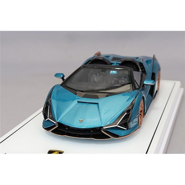 TSM 1/43 ランボルギーニ シアン ロードスター ブルーウラヌス