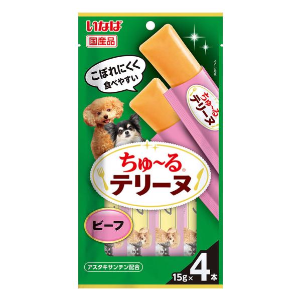 いなばペットフード いなば ちゅ〜る テリーヌ ビーフ 15g 4本