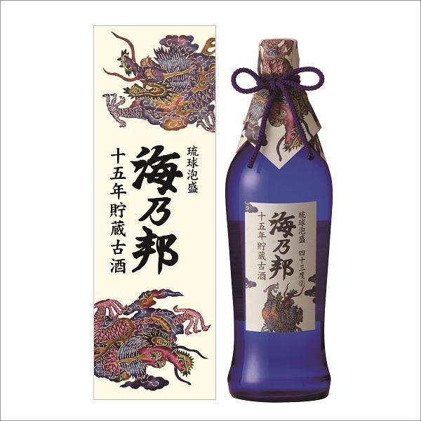 泡盛 海乃邦 15年 43度 720ml 沖縄県酒造協同組合 焼酎 沖縄土産