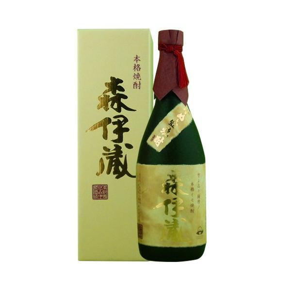 森伊蔵 森伊蔵 金ラベル芋焼酎 かめ壺仕込み 25度 720ml : くまの焼酎