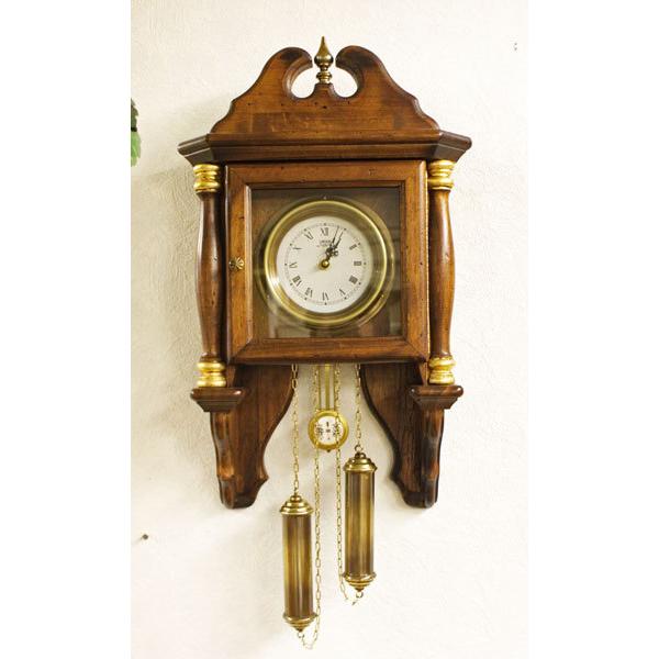 イタリア 壁掛け時計 カパーニ アンティークポプラ ウォールクロック