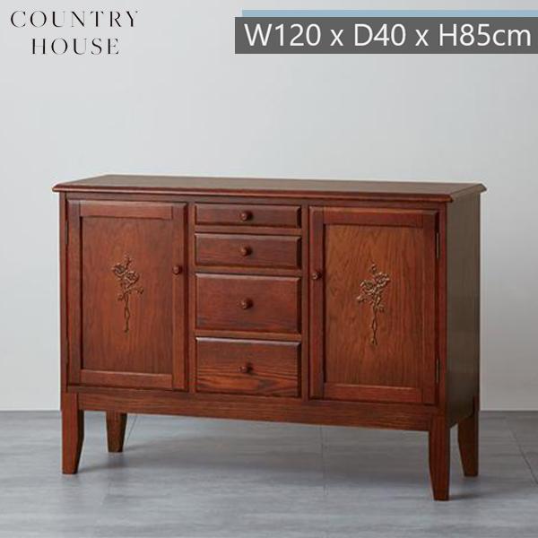 希少】enfant アンファン 無垢材 サイドボード カントリー 92-19 希少