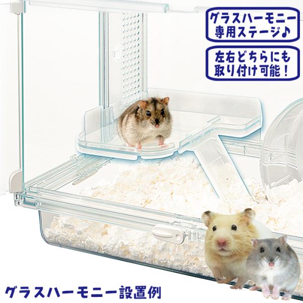 みゆ様確認用 ハムスター ルーミィ60用 ロフト巣箱(検 グラス
