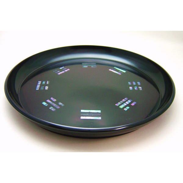 八卦盆青貝螺鈿真塗乱盆玄々斎好裏千家茶道具