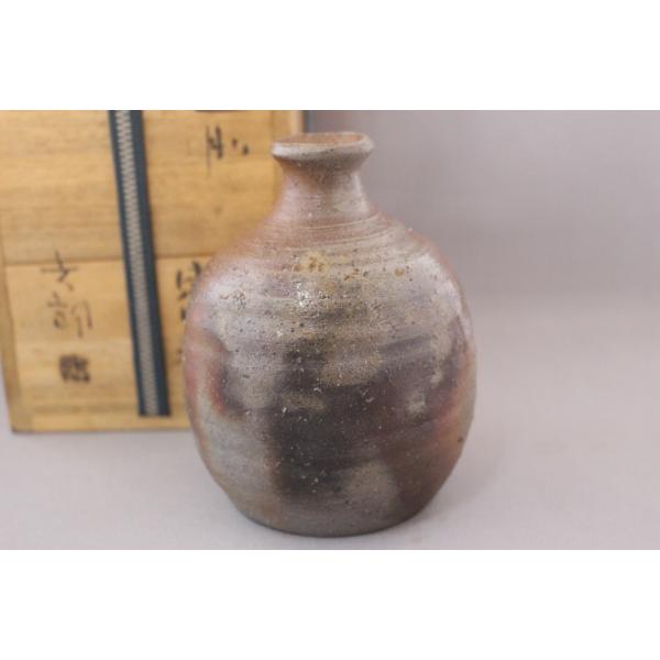 中村六郎 備前焼 壺 壷 紐作り 希少 工芸品 置物 コレクション