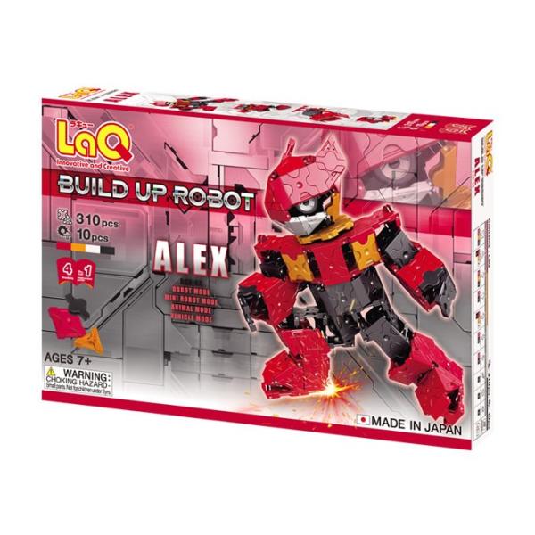 LaQ（ラキュー） ビルドアップロボ アレックス 310ピース＋SP