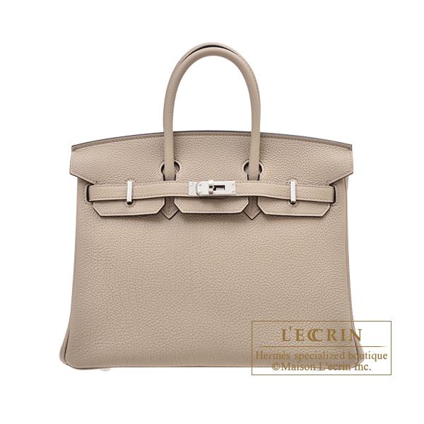 Birkin エルメス バーキン25 トゥルティエールグレー トゴ シルバー