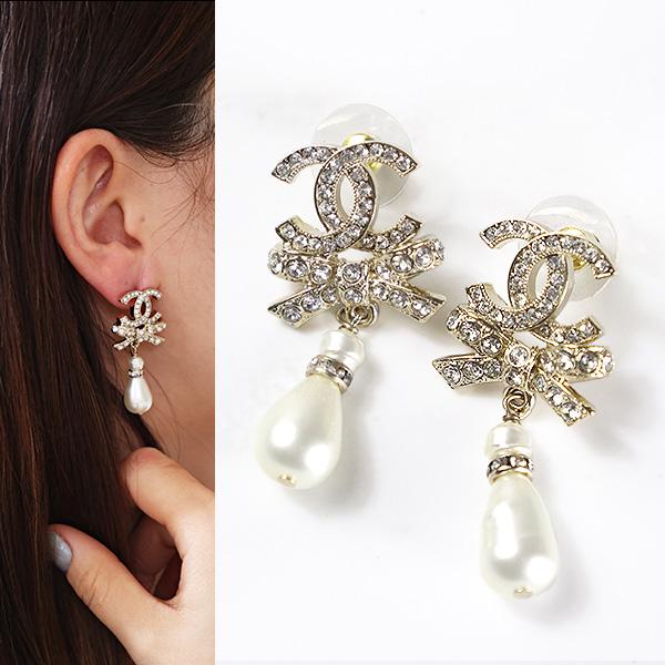 CHANEL（シャネル） ピアス ココマーク CCマーク イヤリング パール