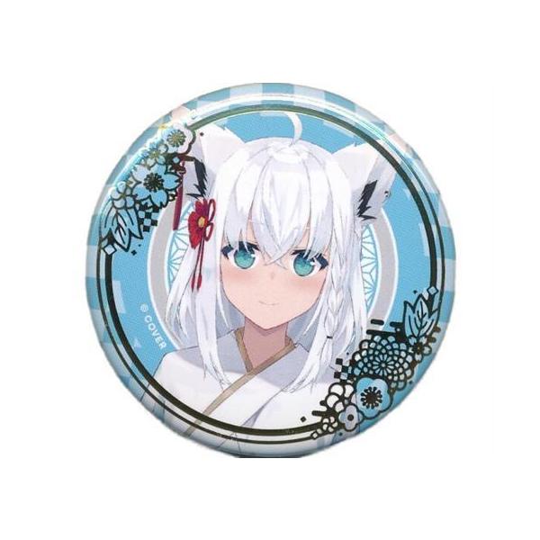 ホロライブ ランダム箔押し缶バッジ 正月衣装ver. 0期生+1期生 白上