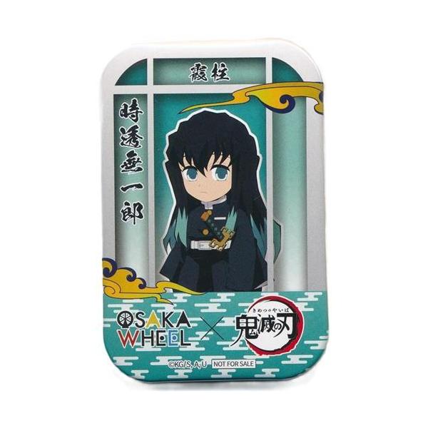 鬼滅の刃×OSAKA WHEEL 天空の鍛錬場 限定缶バッジ 時透無一郎