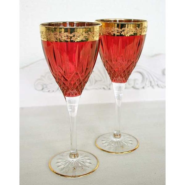 ヴェネチアングラス ワイングラス 6個セット ベネチアングラス ワイン
