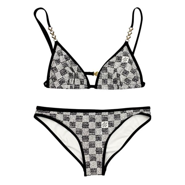 LOUIS VUITTON ターコイズ水着 Lサイズ LOUIS VUITTON ターコイズ水着