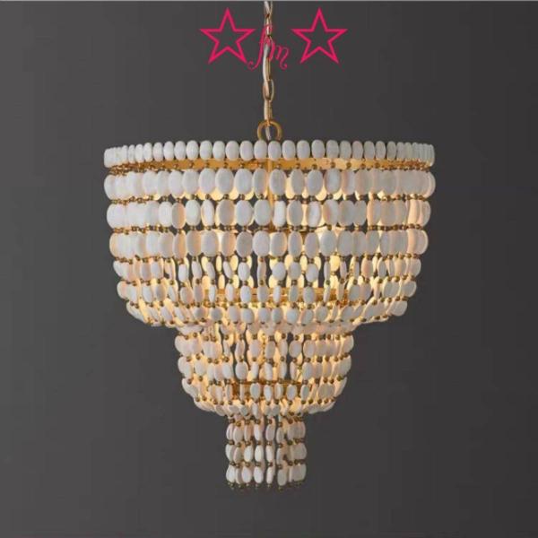 シャンデリア アンティーク 6灯 照明リモコン付き 照明器具 天井照明 6