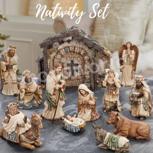 キリスト誕生 スノーマン オブジェ カークランド キリスト誕生