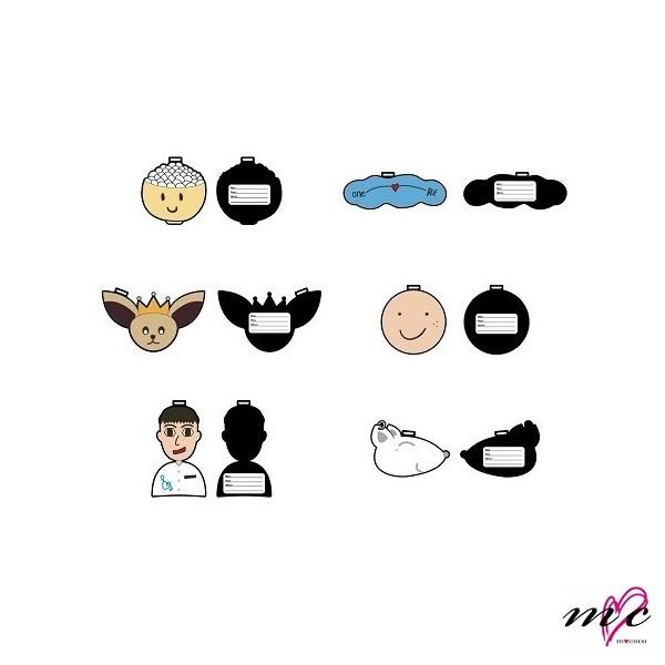 WANNA ONE 公式グッズ POP-UP STORE ネームタグ（メンバー別）ワナワン