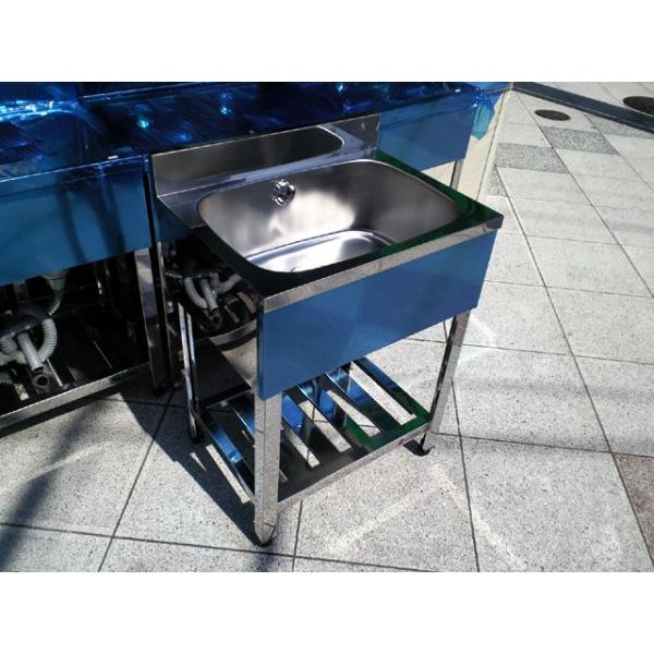 新品 [組立式] 業務用 ステンレス 1槽シンク（流し台