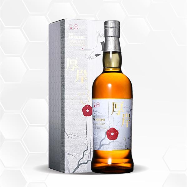 厚岸 シングルモルトジャパニーズウイスキー 小寒 700ml ウイスキー