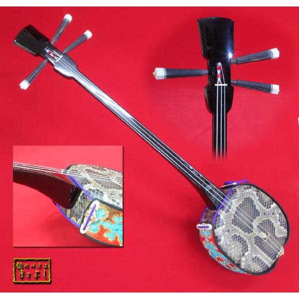 沖縄六線（南風原型） 縞黒檀製 沖縄六線（南風原型） 縞黒檀製