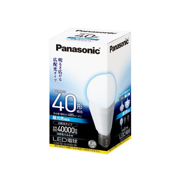 Panasonic（パナソニック） LED電球 昼光色 40W形相当 広配光タイプ