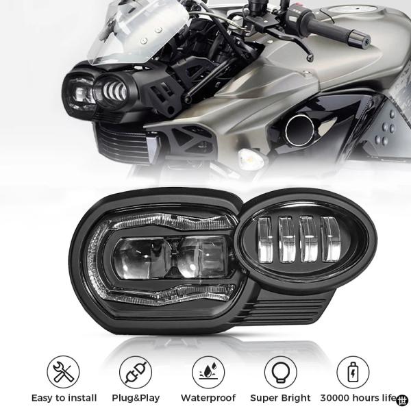 BMW K1200R 2005-2009 K1300R 2010-2013 フル LED プロジェクター