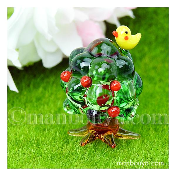ようぴぃ ガラス細工 ミニチュア 童話のミニチュアガラス細工｜緑鬼