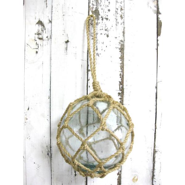 ガラス浮玉NO.07（23cm） 漁業用ブイ マリンアイテム 浮き球 : マリン