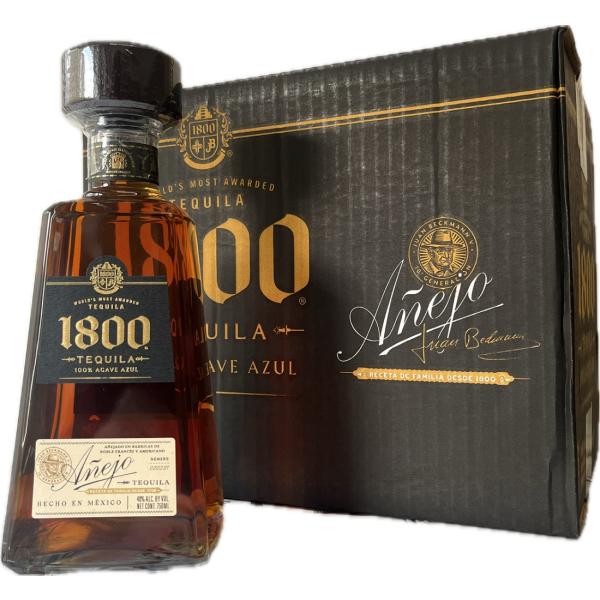 テキーラ 40度 クエルボ アネホ 1800 750ml 6本 1ケースセット 並行