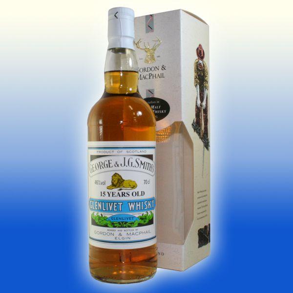 グレンリベット15年ゴードン＆マクファイル社シングルモルト
