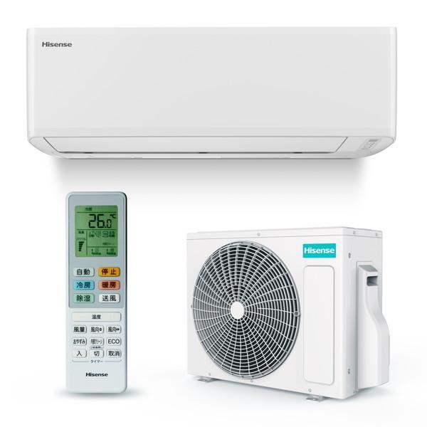 Hisenseハイセンス ルームエアコンHA-S25D-W 2021年 8畳