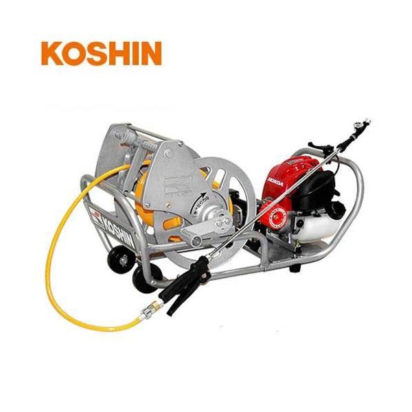 工進（KOSHIN） 4サイクルエンジン動噴 MS-ERH100 (100mスプレーホース