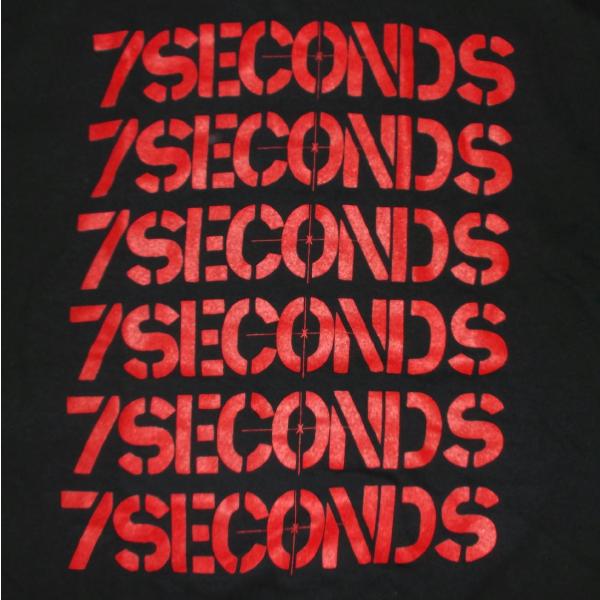 セブン セカンズ Tシャツ 7 SECONDS STACKED LOGO 正規品 ロックT