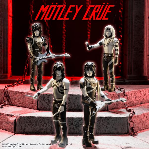 モトリー クルー Re Action フィギュア Motley Crue Wave 2 (Shout At
