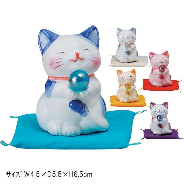 風水 サンアート 開運雑貨 ハッピーキャット 猫の置物 小 SAN600 病気
