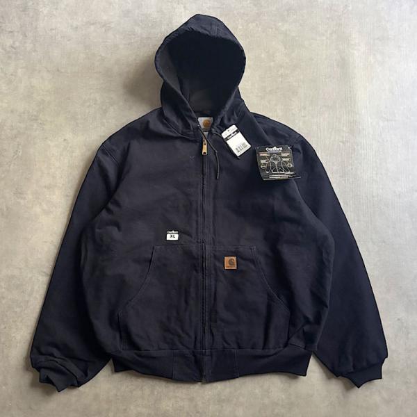 00'S CARHARTT Active Jacket Deadstock XL/NAVY 00年代 カーハート