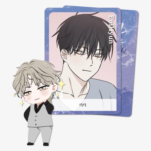 水辺の夜 韓国BL マランキーリング 缶ミラー メッセージカード 日本