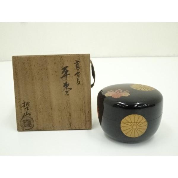 ys7337553; 宗sou 哲山造 高台寺蒔絵平棗（共箱）【道】 : お茶道具