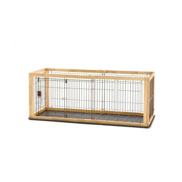 リッチェル 木製スライドペットサークル レギュラー ナチュラル ( 1台