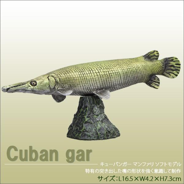 ハンドメイド 61cmガー マンファリ フィギュア レプリカ 模型 古代魚