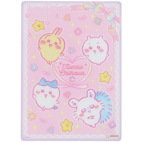ちいかわ クリア下敷 B5 ハチワレ うさぎ モモンガ 小学校 入学 進級