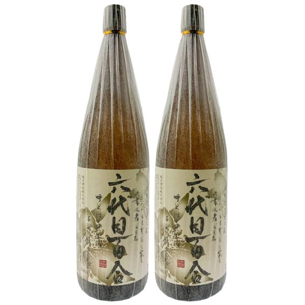 六代目百合 1800ml ×2本 25度 芋焼酎【2本セット】 : 酒倶楽部三井